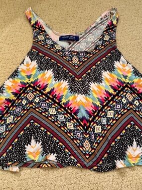 Multi Colored - Cotton Swing Top - Ocean Drive Clothing Company Size Small